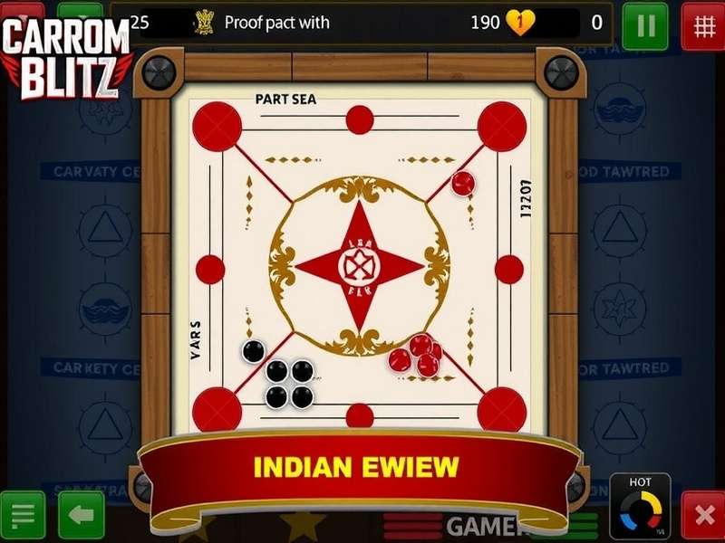 Carrom Blitz Marvel Gameplay Screenshot